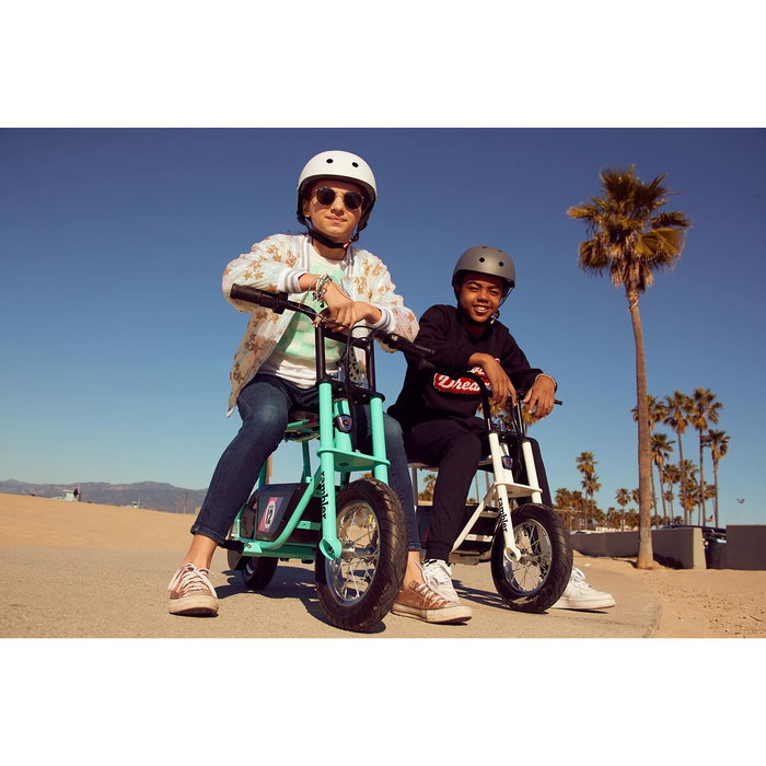 Razor Scooter électrique pour Enfants Dirt Rocket SX350 McGrath Blanc Noir Vert Gris