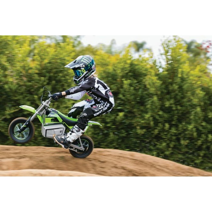 Razor Scooter électrique pour Enfants Dirt Rocket SX350 McGrath Blanc Noir Vert Gris