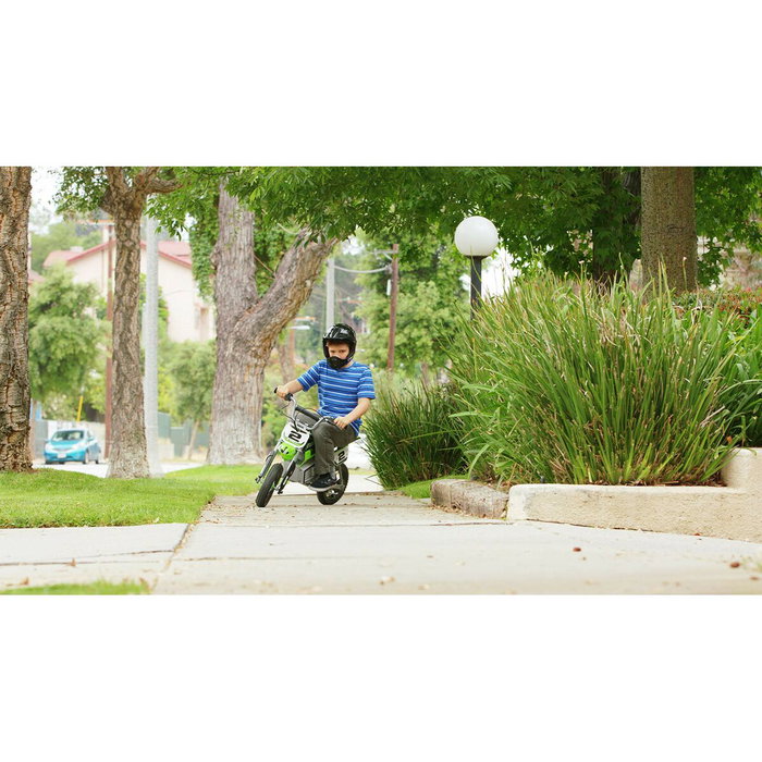 Razor Scooter électrique pour Enfants Dirt Rocket SX350 McGrath Blanc Noir Vert Gris