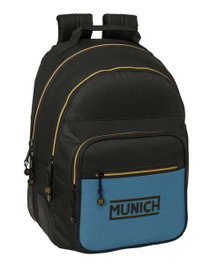 Safta Sac à dos double avec renforts d'angle adaptable sur chariot 32x42x15cm