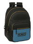 Safta Sac à dos double avec renforts d'angle adaptable sur chariot 32x42x15cm