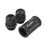 LANBERG Adaptateur RJ45 Femelle - Femelle, Cat5e/Cat6, IP67 Noir