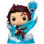 FUNKO Figurine POP Demon Slayer Kimetsu no Yaiba Tanjiro Kamado Exclusive - Figurine en vinyle de 9 cm dans sa boîte cadeau