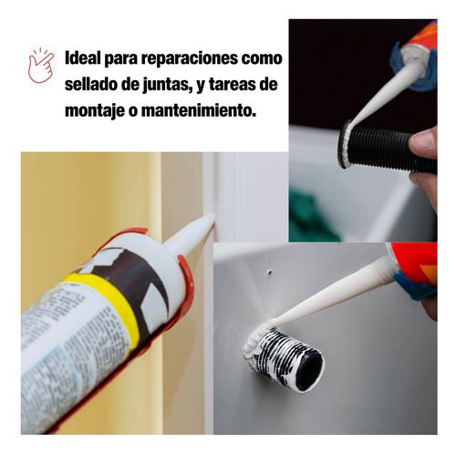 Burcasa Applicateur de silicone ouvert Burcasa Applicateur de silicone ouvert