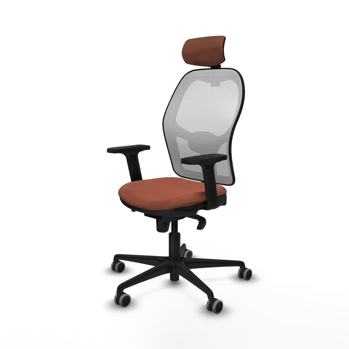 Piqueras y Crespo Chaise de Bureau 2D036G2 Blanc Marron