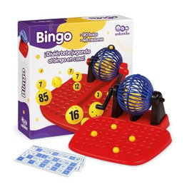 Jugatoys - enfamilia Jeu de Bingo 90 boules et 48 cartons