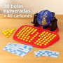Jugatoys - enfamilia Jeu de Bingo 90 boules et 48 cartons