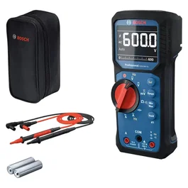 Bosch GDM 600-15 Multimètre numérique IP65 AC/DC 600V 10A avec écran inversé