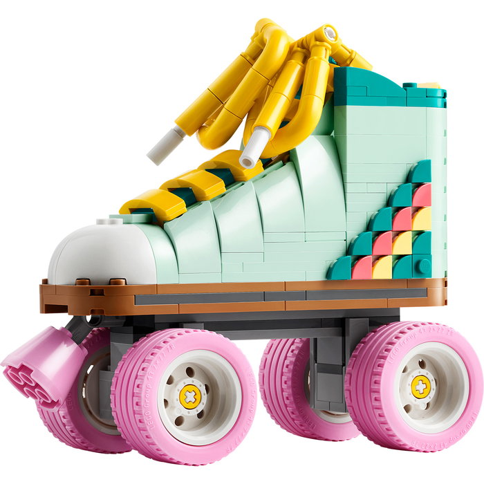 LEGO 31148 Creator 3-en-1 Les Patins à Roulettes Rétro, Multicolore