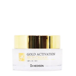 Dr. Hedison Gold Activation Crème riche à l'or 24K Anti-âge 50 ml