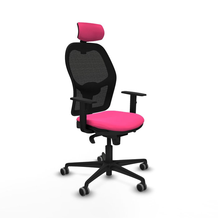 Piqueras y Crespo Chaise de Bureau avec Appui-tête Jorquera 1D036G2 Rose Piqueras y Crespo Chaise de Bureau avec Appui-tête Jorquera 1D036G2 Rose