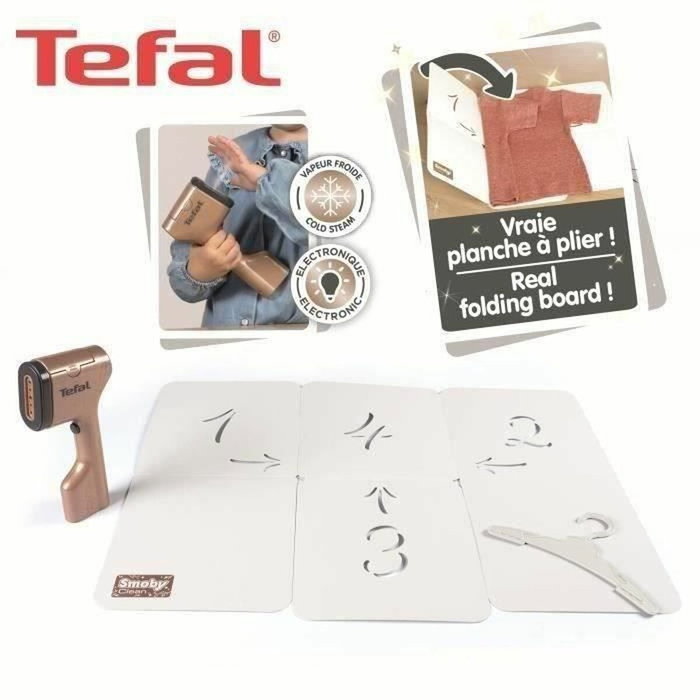 Smoby Set Défroisse & Plie Mini Tefal Smoby Set Défroisse & Plie Mini Tefal