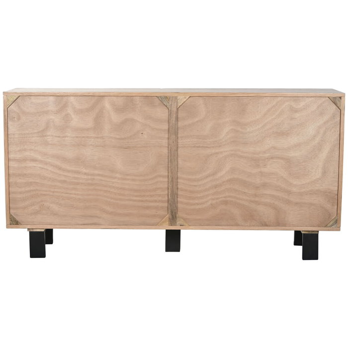 Buffet Home ESPRIT Métal Bois MDF 160 x 38 x 80 cm