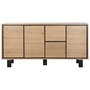 Buffet Home ESPRIT Métal Bois MDF 160 x 38 x 80 cm
