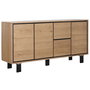 Buffet Home ESPRIT Métal Bois MDF 160 x 38 x 80 cm