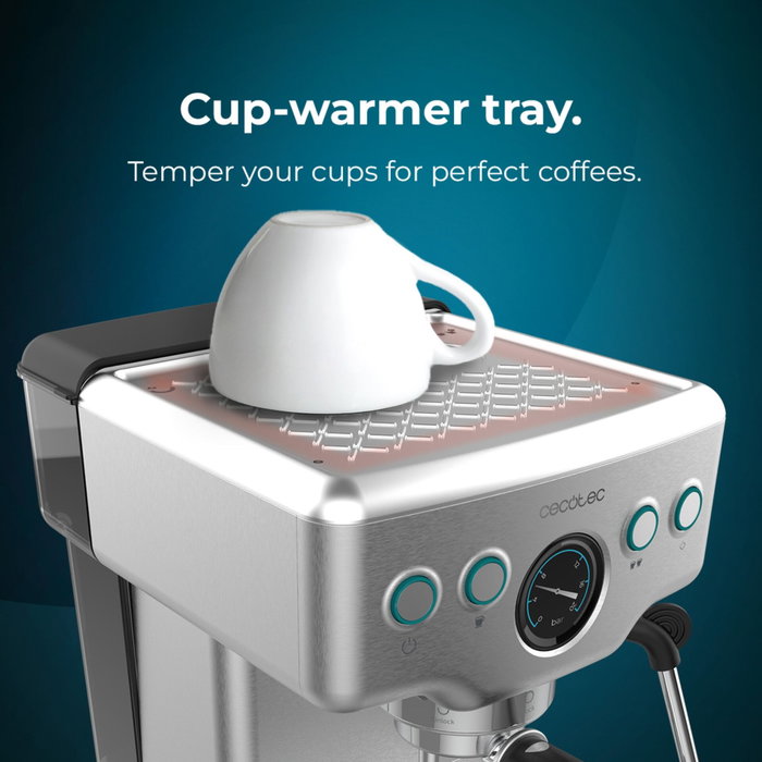 Cecotec Power Espresso 20 Barista Mini Inox Cecotec Power Espresso 20 Barista Mini Inox