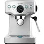 Cecotec Power Espresso 20 Barista Mini - Machine à café, 1465 W, 20 bars, 1,8 L, Inox - Machine à expresso compacte avec manomètre