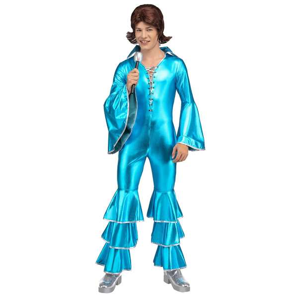 My Other Me Disfraz Disco Boy Mono Bleu XXXL