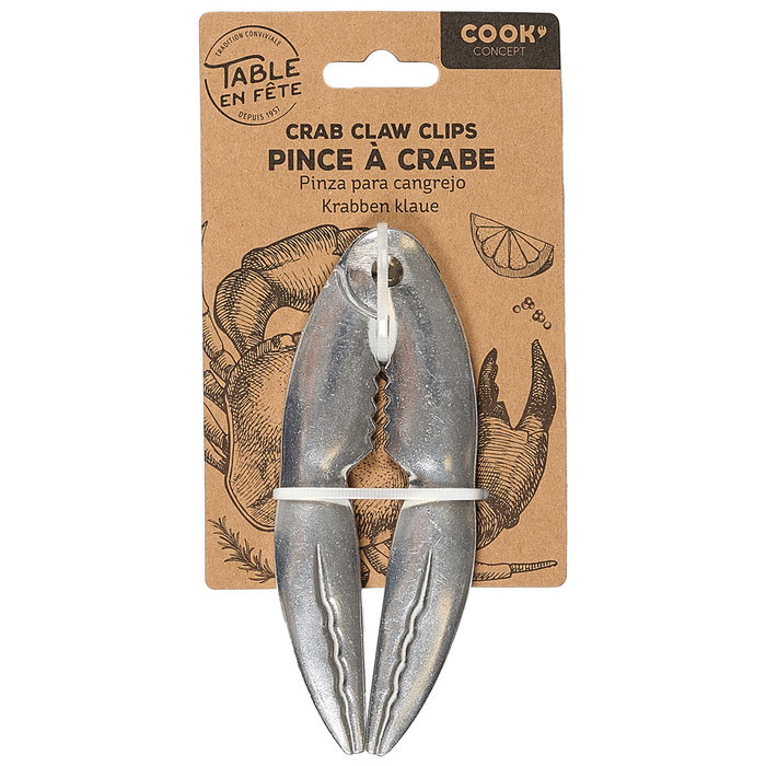 Cook Concept Pinces Crustacés en Acier Inoxydable