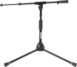 SBG SBG Support Microphone Compact Profil Bas avec Trépied et Hauteur Réglable