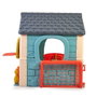 Feber Casa Casual - Maison de jeu avec 6 activités (bowling, raquette, football, basketball, cible et jeux de rôle) - Dimensions 232x124x138 cm - Produit en espagnol