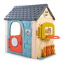 Feber Casa Casual - Maison de jeu avec 6 activités (bowling, raquette, football, basketball, cible et jeux de rôle) - Dimensions 232x124x138 cm - Produit en espagnol