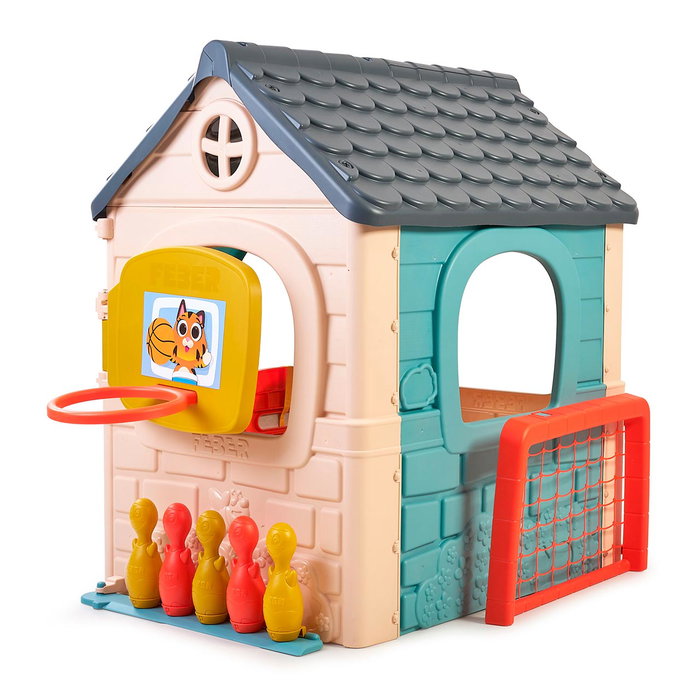 Feber Maison de jeux pour enfants Casual 6 Activities 232 x 124 x 138 cm Feber Maison de jeux pour enfants Casual 6 Activities 232 x 124 x 138 cm