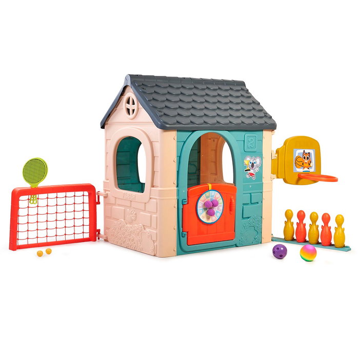 Feber Maison de jeux pour enfants Casual 6 Activities 232 x 124 x 138 cm Feber Maison de jeux pour enfants Casual 6 Activities 232 x 124 x 138 cm