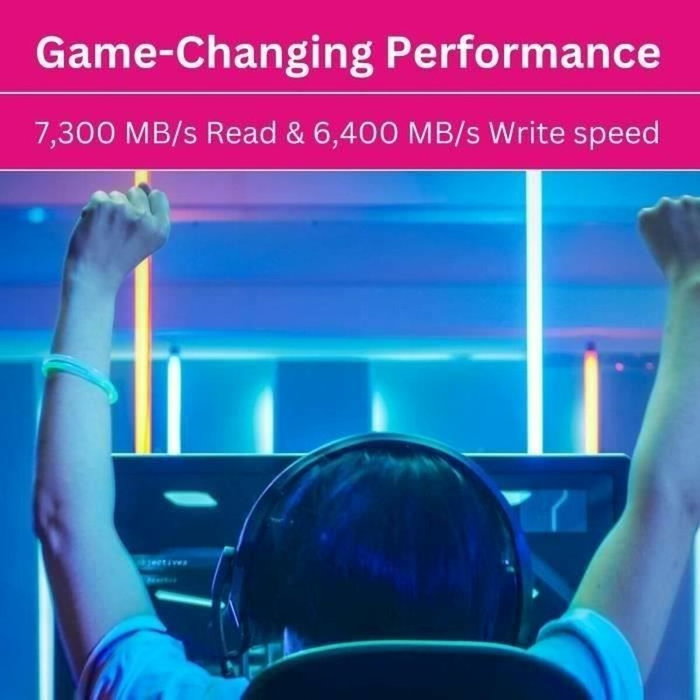 Disque dur Kioxia 2 TB SSD