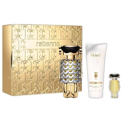 Paco Rabanne Fame Coffret Eau de Parfum Femme (80 ml + 10 ml + 100 ml)