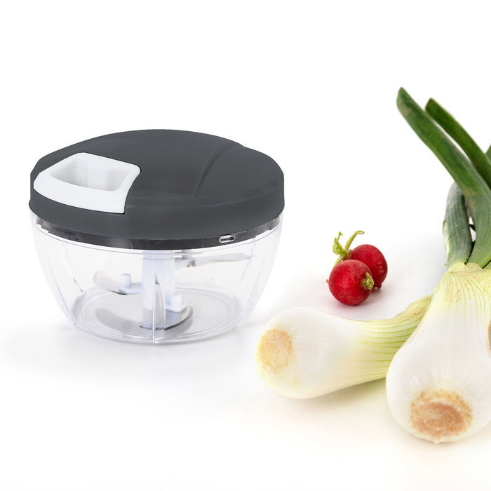 Bidasoa Picadora Vegetales Tribeca 12,5x8,5 cm Noir Plastique Facile à Nettoyer Sans BPA