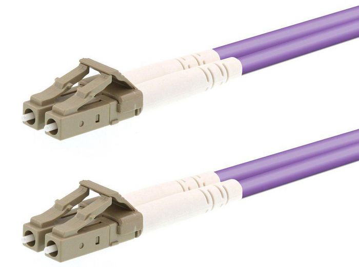 LOGON PROFESSIONAL Câble Fibre Optique 7 m LC/LC Multimode 50/125 OM4 10 Gbps - Réf. AL5LCLC07I/4I LOGON PROFESSIONAL Câble Fibre Optique 7 m LC/LC Multimode 50/125 OM4 10 Gbps - Réf. AL5LCLC07I/4I