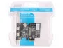 DIGITUS Carte FireWire PCIe 800Mbps avec 3 socles 9 broches