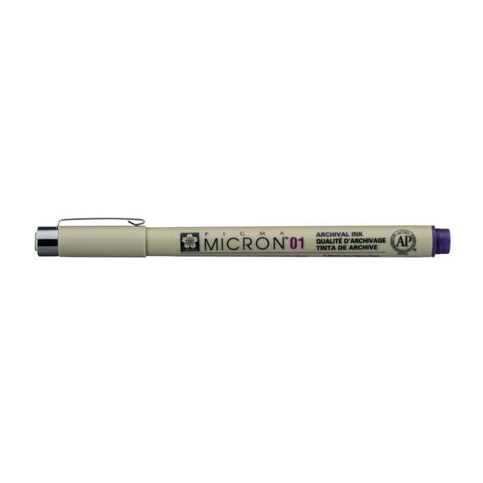 Sakura Pigma Micron 01 - 0.25 mm - Violeta Sakura Pigma Micron 01 - 0.25 mm - Violeta