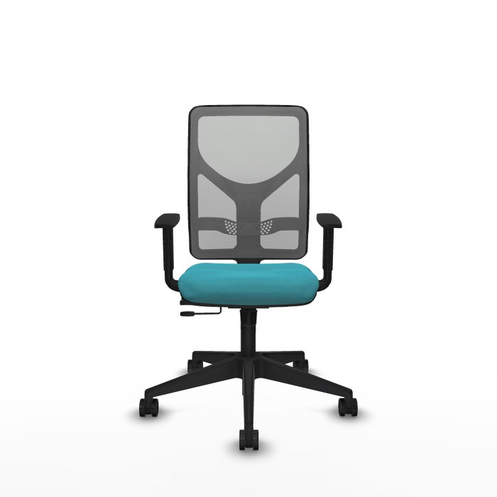 PIQUERAS Y CRESPO Chaise Motilla Synchrone/Traslack Turquoise et Gris PIQUERAS Y CRESPO Chaise Motilla Synchrone/Traslack Turquoise et Gris