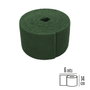 WOLFPACK LINEA PROFESIONAL Rouleau d'éponge en fibre abrasive verte 14 cm x 6 m