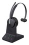 Yealink Casque mono WH64, Bluetooth 5.2, DECT, USB-C, 3 micros MEMS, réduction de bruit, 20 Hz-20 kHz