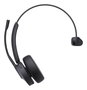 Yealink Casque mono WH64, Bluetooth 5.2, DECT, USB-C, 3 micros MEMS, réduction de bruit, 20 Hz-20 kHz