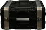 Gator GR Rack Flightcase Court pour 4 Unités 19" - Noir