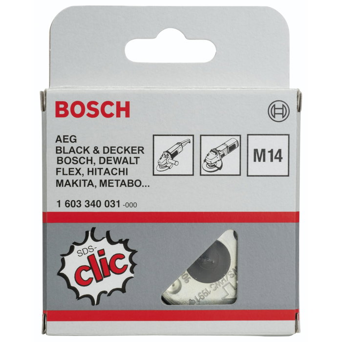 Bosch Écrou de Serrage Rapide SDS Clic M14 pour Meuleuse