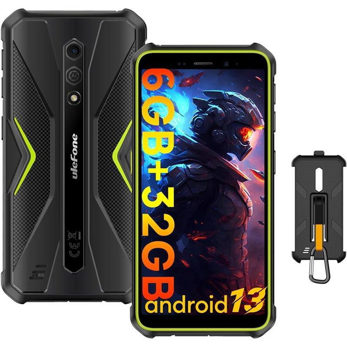 Smartphone Ulefone Armor X12 5,45" MediaTek Helio A22 ARM Cortex-A35 3 GB RAM 32 GB Noir Multicouleur Orange