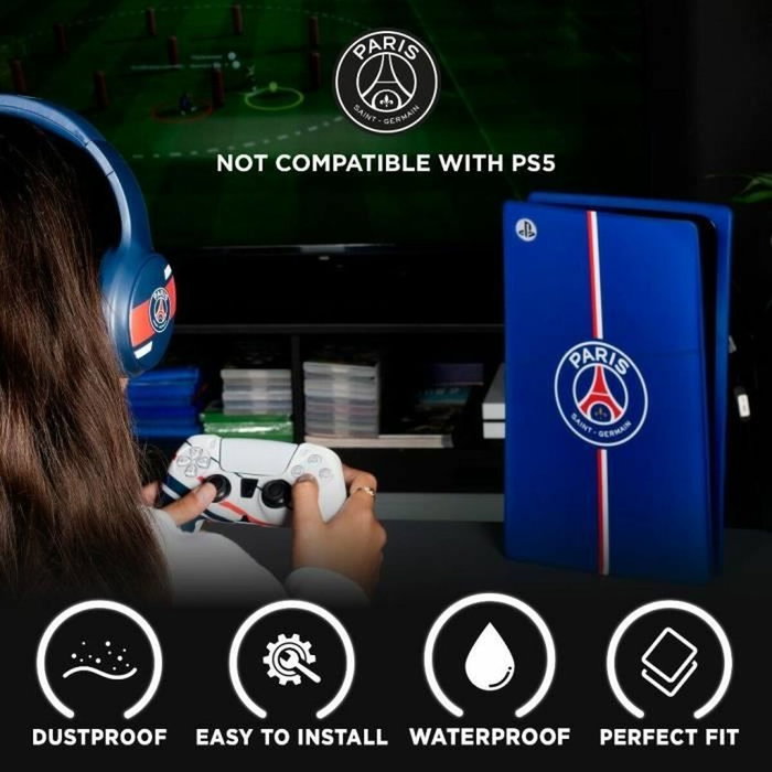 Konix Façade de protection PSG pour PS5 Slim - Bleu