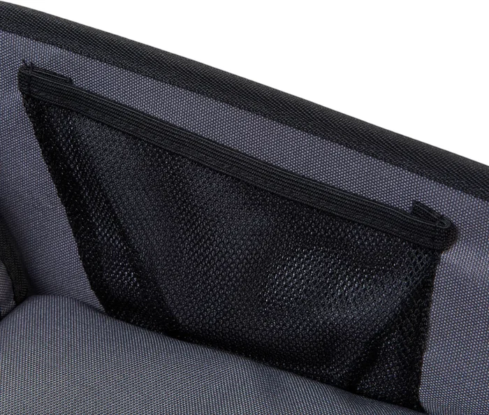 Tineo Plateau de Voyage Portable pour Enfant avec Compartiments et Support - Adapté aux Sièges Auto - Gris