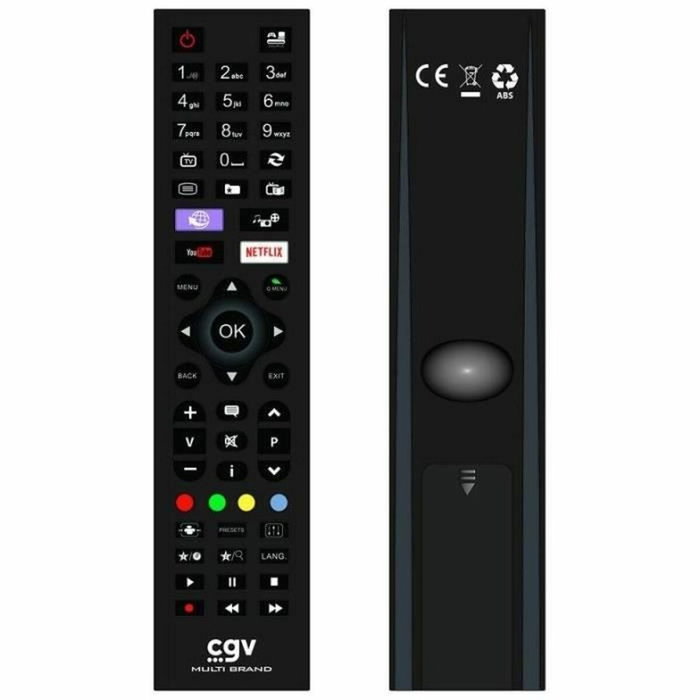 CGV Télécommande Universelle Fidelio MM - Multi-Marques - Noir CGV Télécommande Universelle Fidelio MM - Multi-Marques - Noir