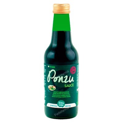 TERRASANA Sauce Ponzu de soja acide BIO VEGAN 250ml TERRASANA Sauce Ponzu de soja acide BIO VEGAN 250ml