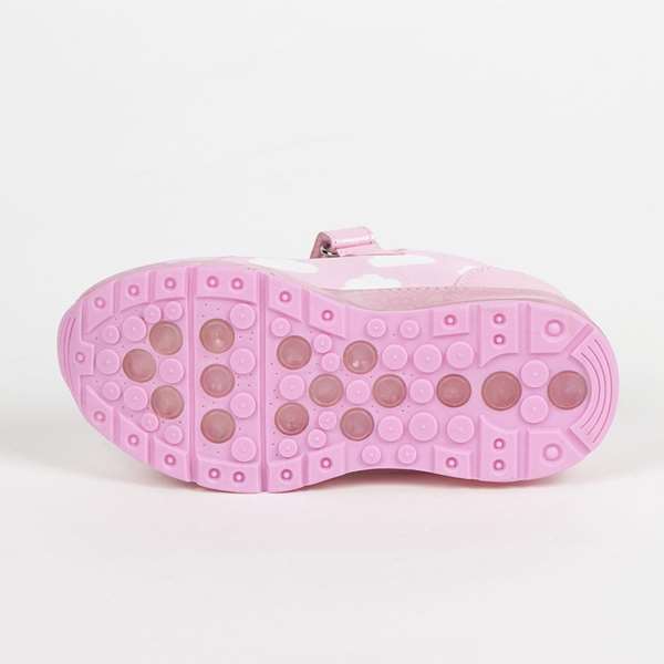 Cerdà T025 - Chaussures de sport à semelle TPR avec lumières Minnie - Pointure 25 - Âge recommandé 3 ans - Rose