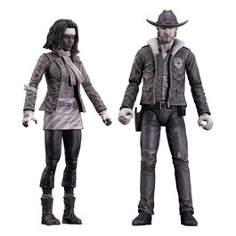 Diamond Select The Walking Dead série 1 assortiment de 6 figurines de 18 cm