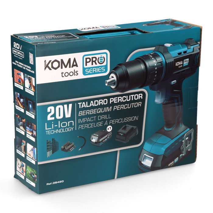 Set de forage et accessoires Koma Tools Set de forage et accessoires Koma Tools