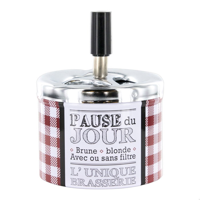Totally Addict Cendrier de Pression Bistrot