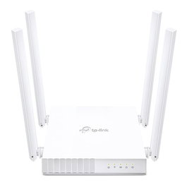 TP-Link Routeur Wi-Fi 4G Dual-Band (2,4 GHz / 5 GHz) Fast Ethernet avec Antennes - Blanc